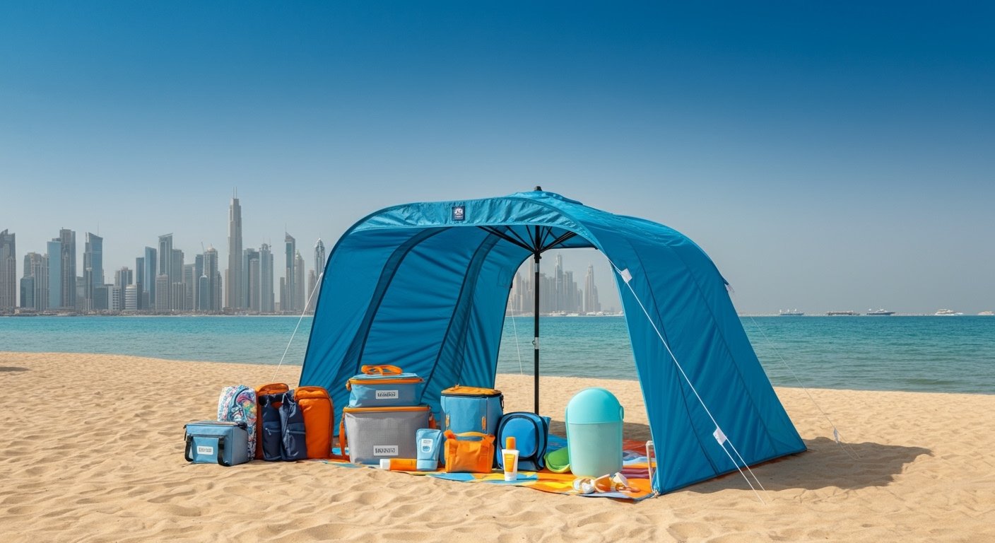 Dubai Beach Day Packing List for Families: Essential Gear That Survives the Heat