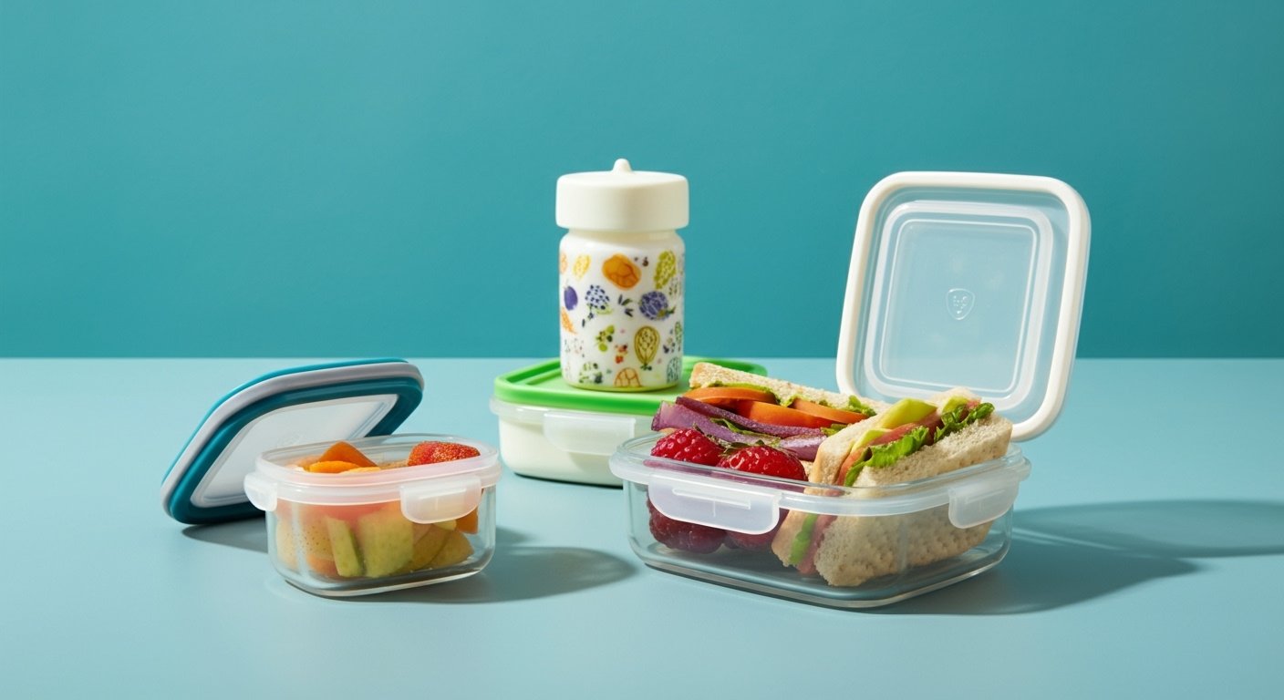 Reusable snack containers for school: leak-proof lunch prep on a Dubai budget