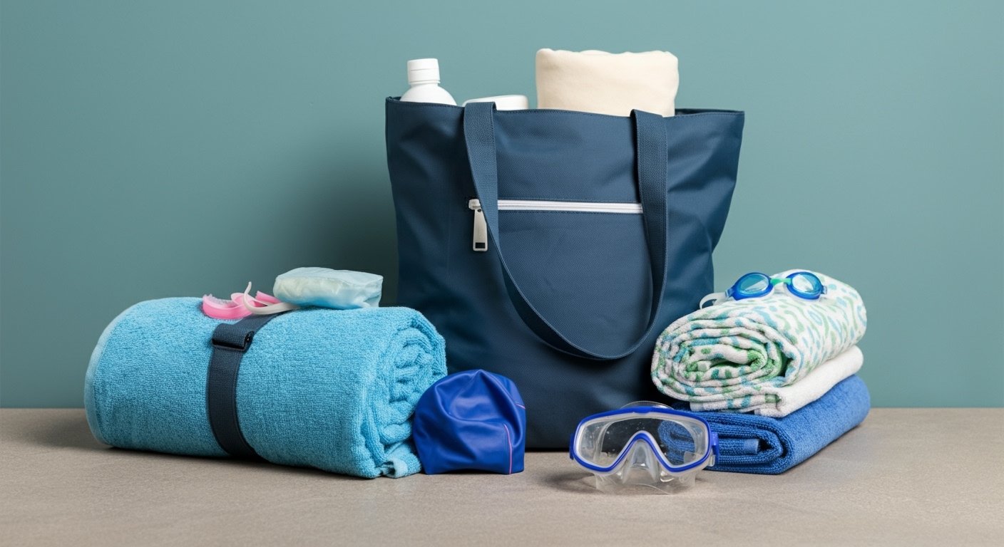 The swim bag setup that stops wet towels ruining your Dubai day out